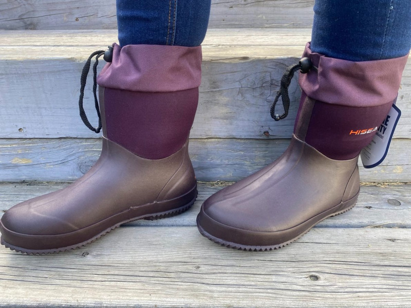 HISEA women's mid calf boot