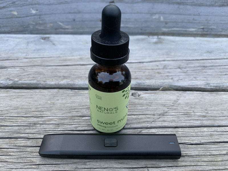 Neno's Naturals Tincture and Maxx Scientific Battery