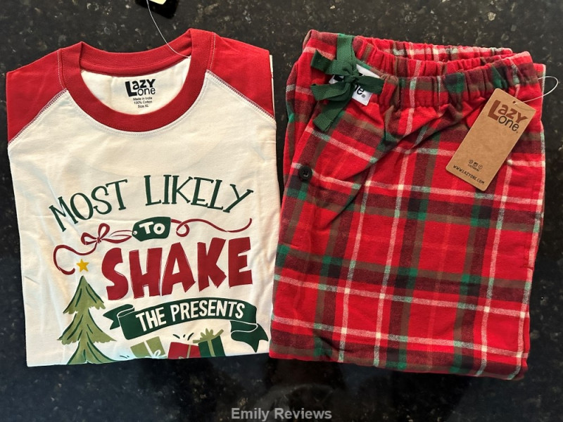 LAZY ONE Matching Family Christmas Pajamas ~ Review & Giveaway US