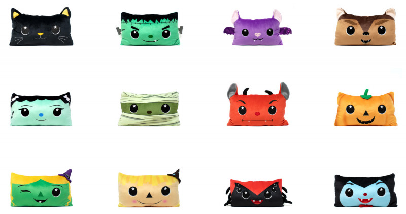 Moosh-Moosh Halloween Pillows