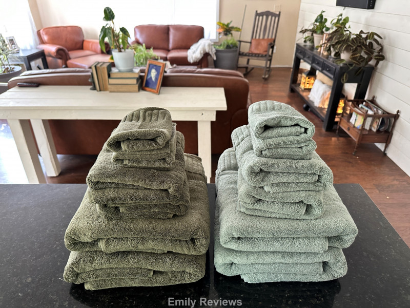 THE TURKISH TOWEL COMPANY Zenith 6-Piece Bathroom Towel Set ~ Review &  Giveaway US 12/10