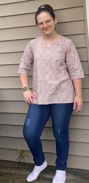 Nadine West floral top