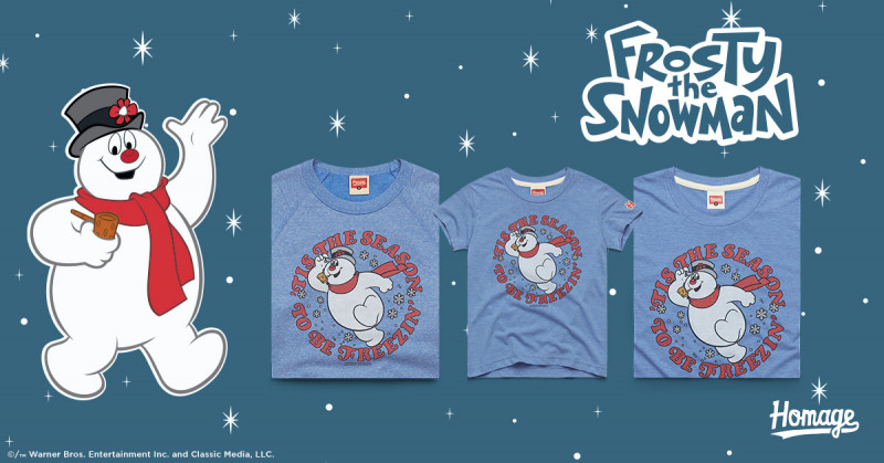 frosty t shirt homage