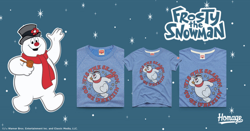 frosty t shirt homage