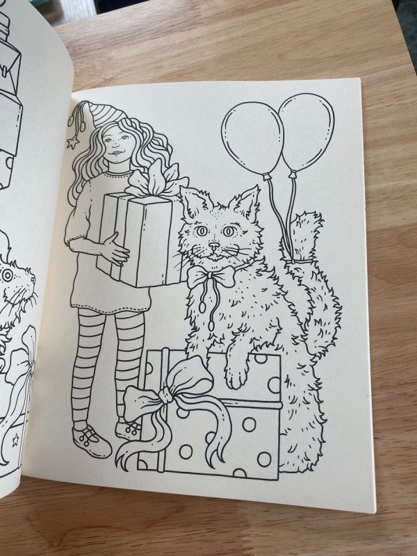 party coloring book