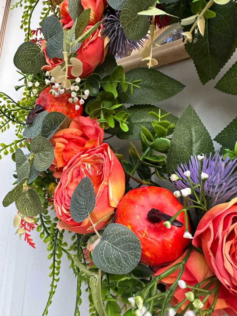 heftyberry pumpkin wreath