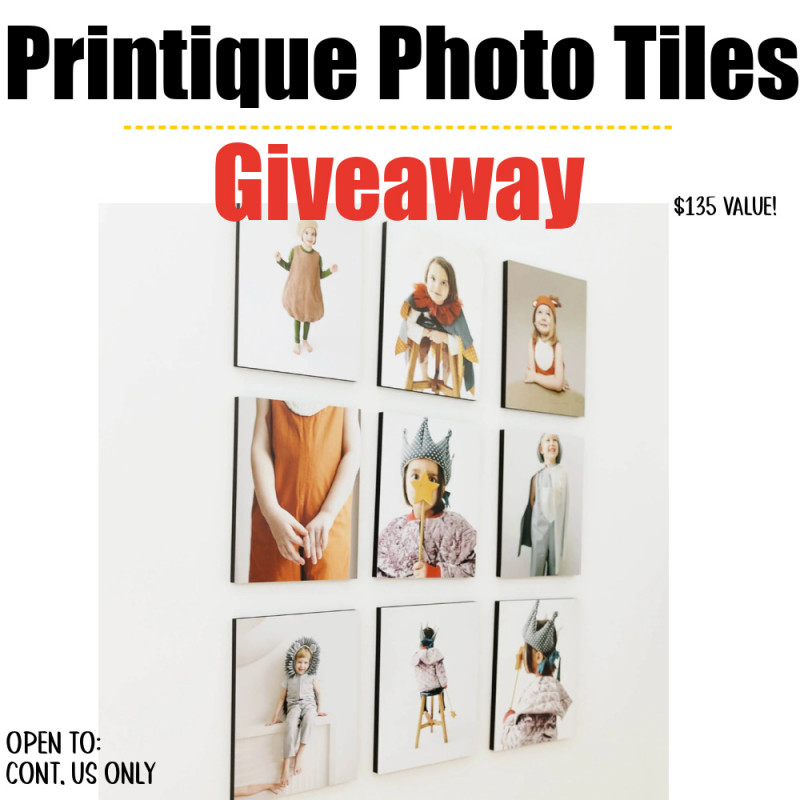 Printique Christmas Cards Review + Photo Tiles Giveaway!