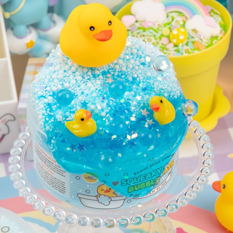 rubber ducky bath slime