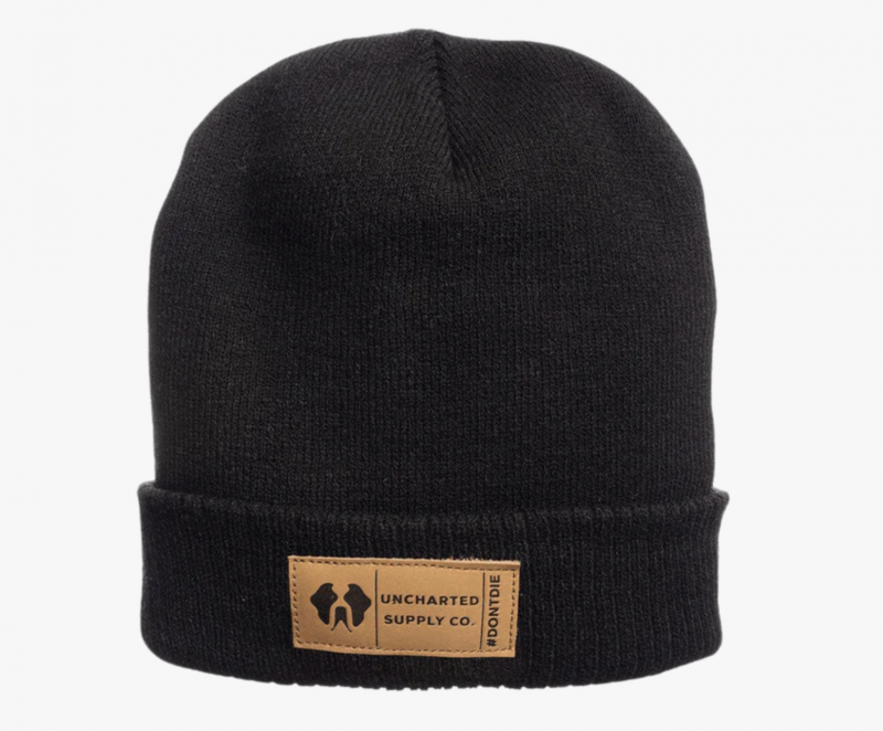 UNCHARTED BEANIE - BLACK