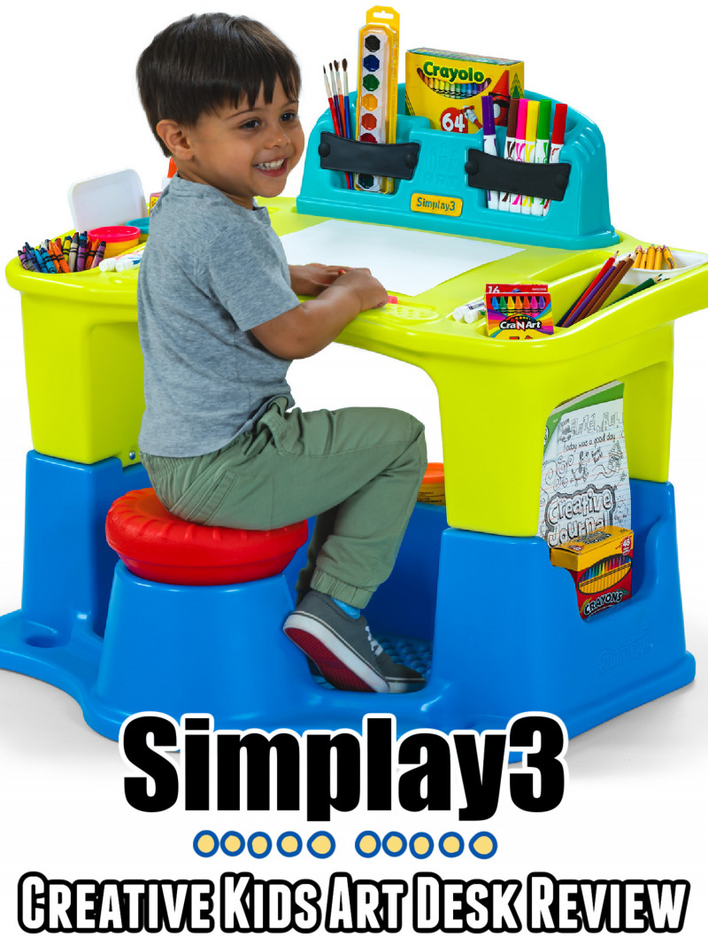 Simplay3 Creative Kids Art Desk Review
