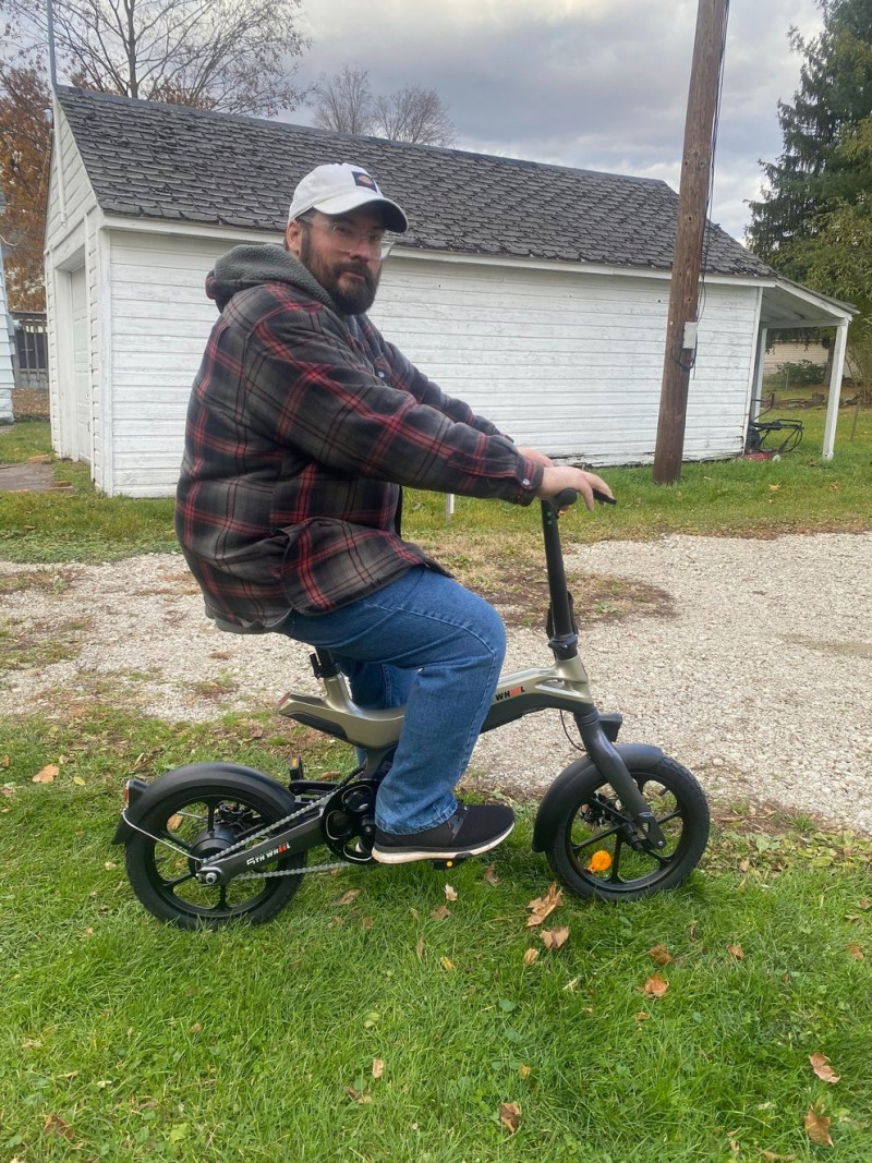 Man on a 5th Wheel Tide 1- 2-in-1 Folding eBike