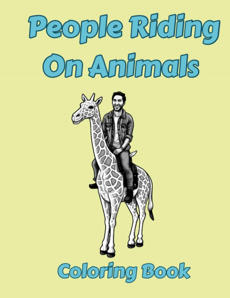 People riding animals