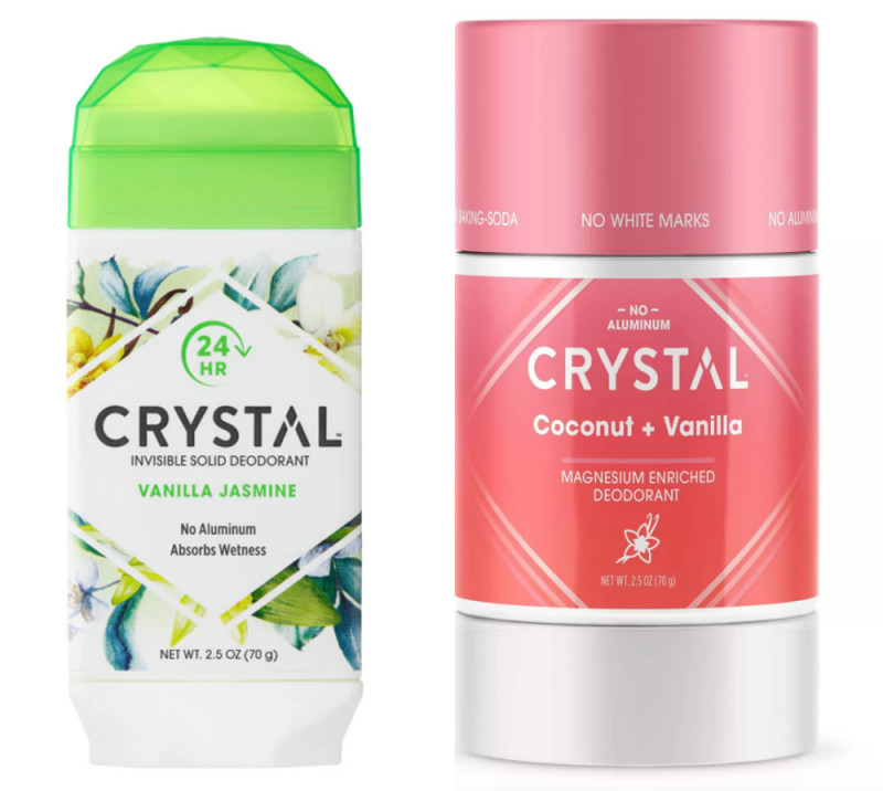 Crystal deodorant