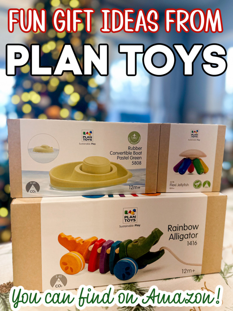 Fun Last Minute Gift Ideas From Plan Toys (on Amazon!)