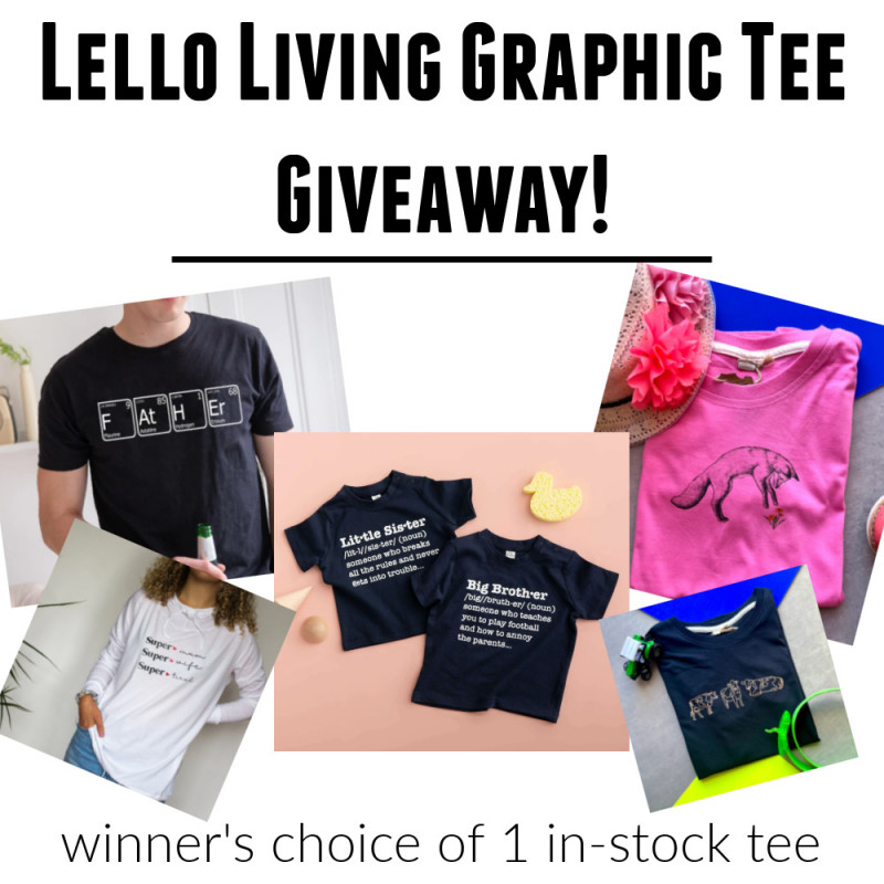 Lello Living_ Fun Printed Graphic Tees Review + Giveaway