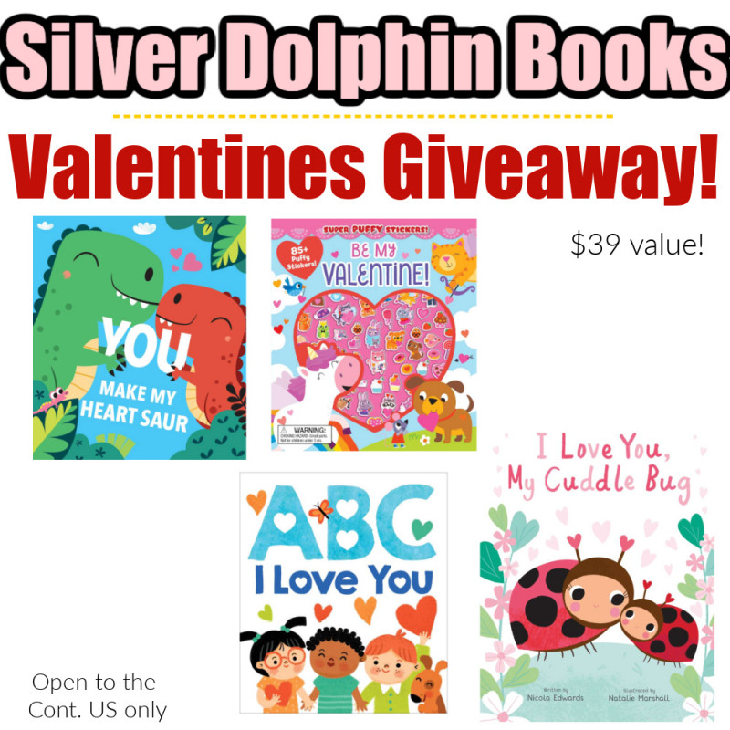 Valentine's Day Books from Silver Dolphin Giveaway