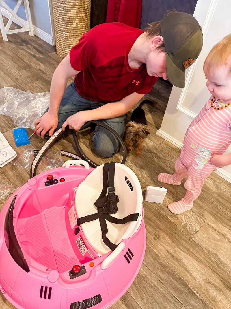 Funcid 12V Kids Bumper Car for Toddler Review.