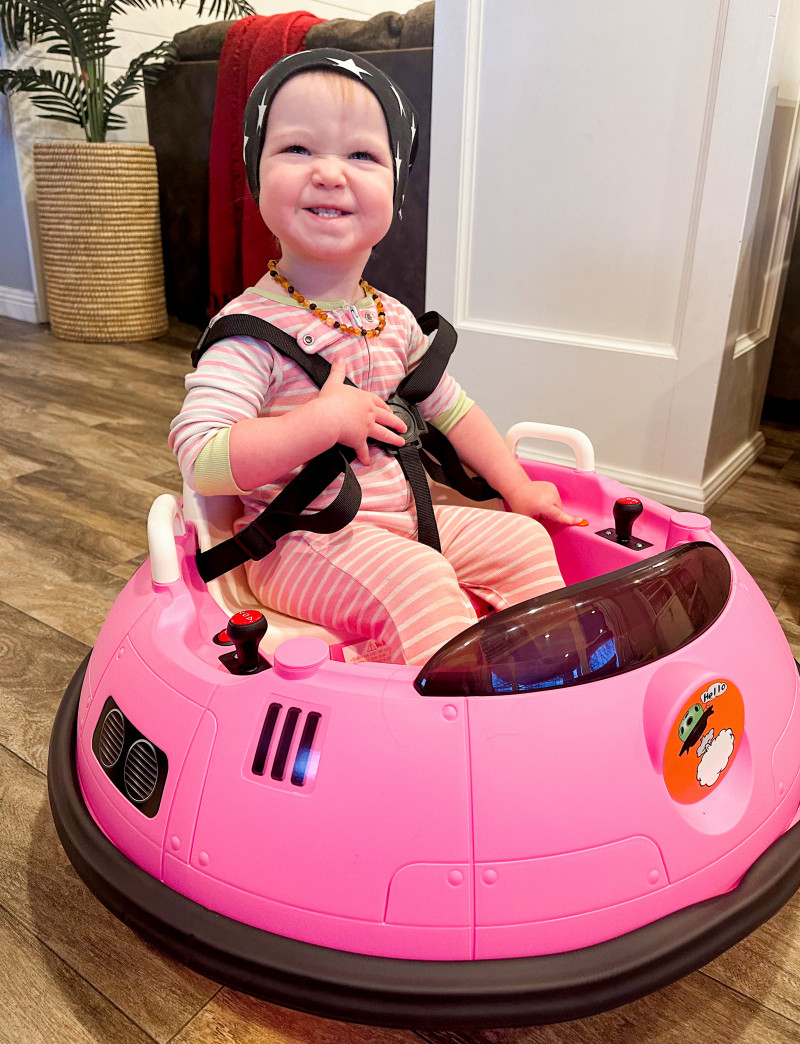 Funcid 12V Kids Bumper Car For Toddlers Review.