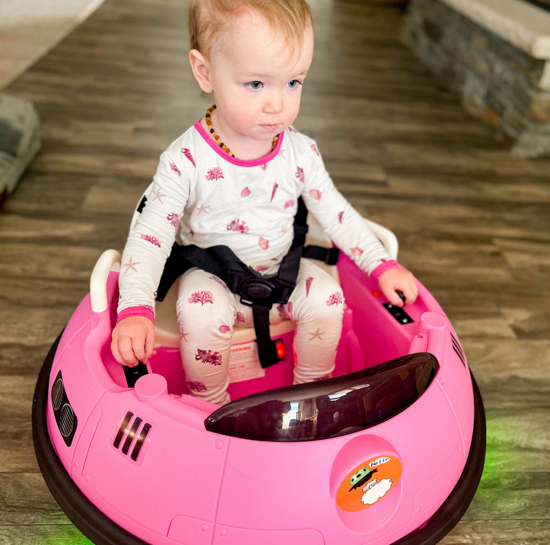 Funcid 12V Kids Bumper Car For Toddlers Review.