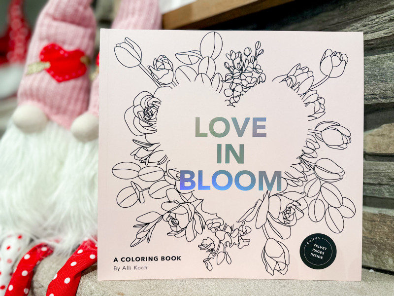 Alli Koch's 'Love in Bloom' Coloring Book Giveaway