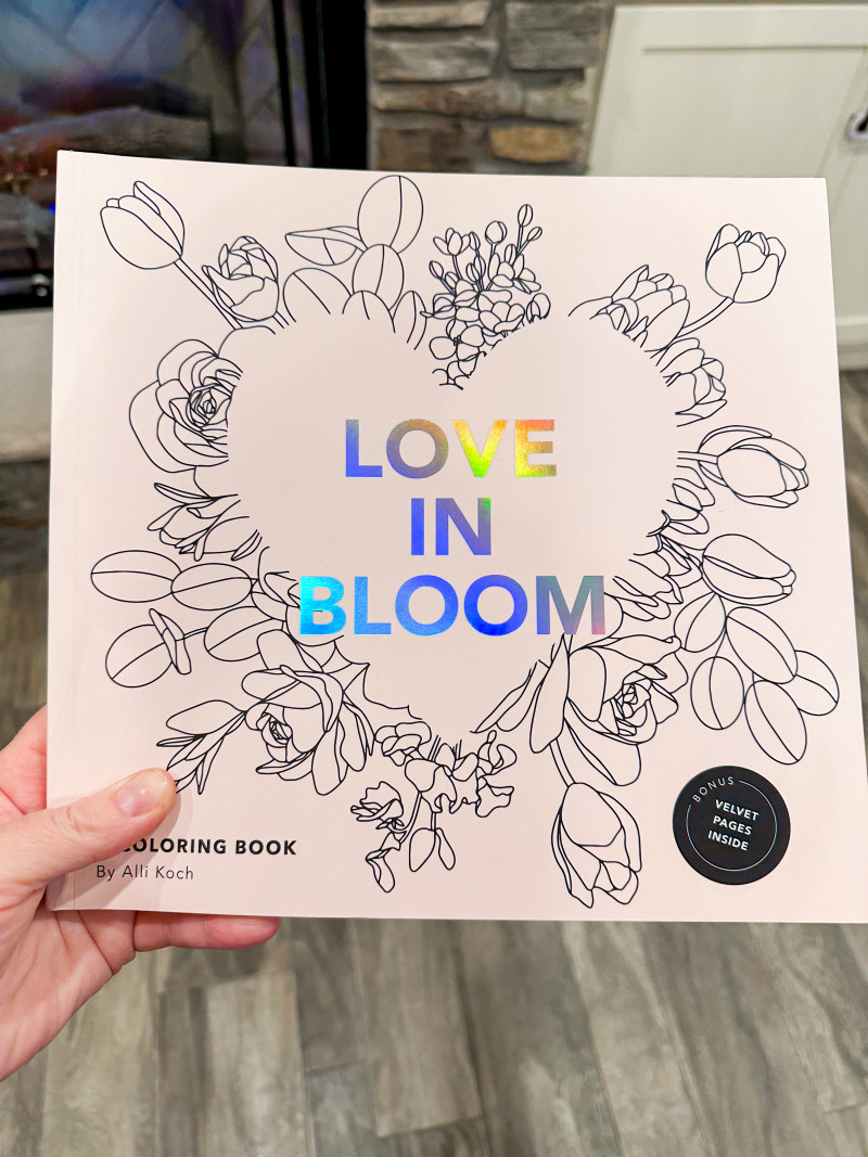 Alli Koch's 'Love in Bloom' Coloring Book Giveaway