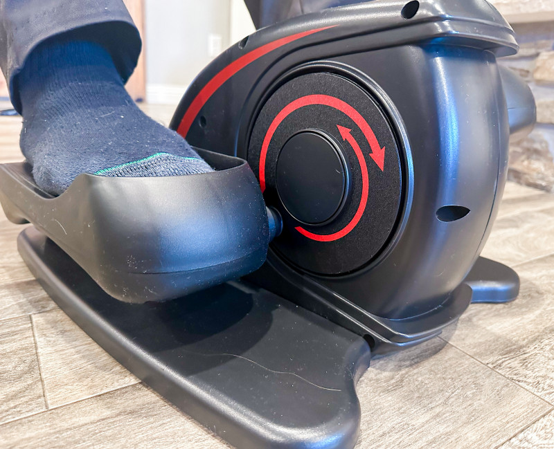 ANCHEER Under Desk Elliptical Machine Review.