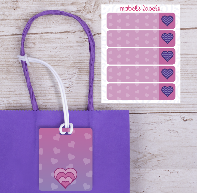 Mebel's Labels Valentines Label Gift Packs