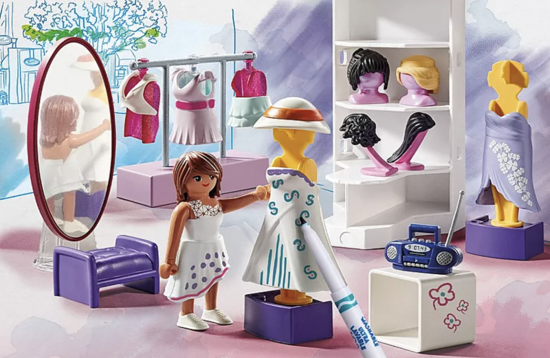 PLAYMOBIL Color with CRAYOLA: Fun Indoor Winter Activity (+ Giveaway!).