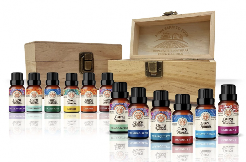 GuruNanda Essential Oils 12-pack