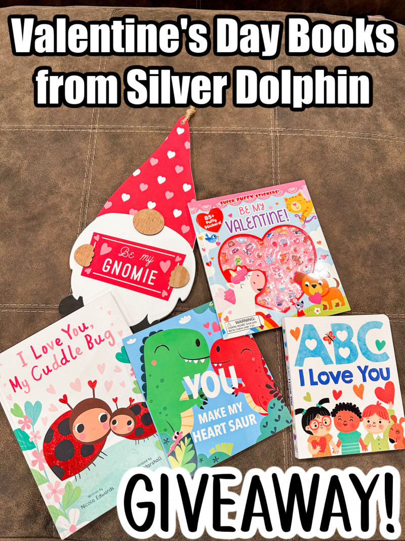 Valentine's Day Books from Silver Dolphin Giveaway.