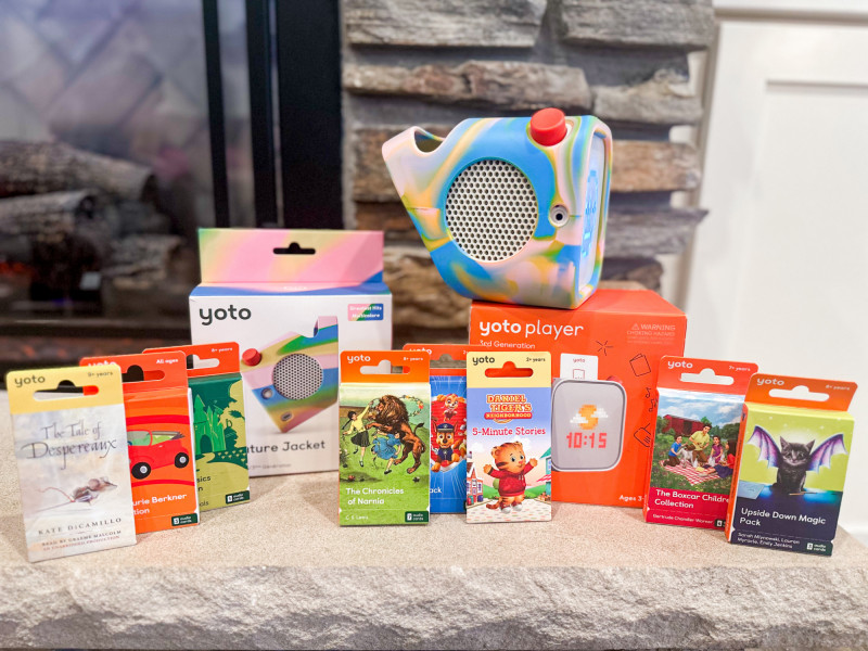 Review & Giveaway: Yoto Player & Starter Pack - Five Little Doves