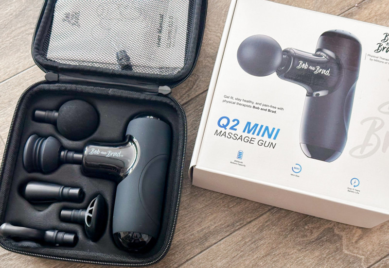 BOB AND BRAD Q2 Mini Massage Gun Review + Discount Code