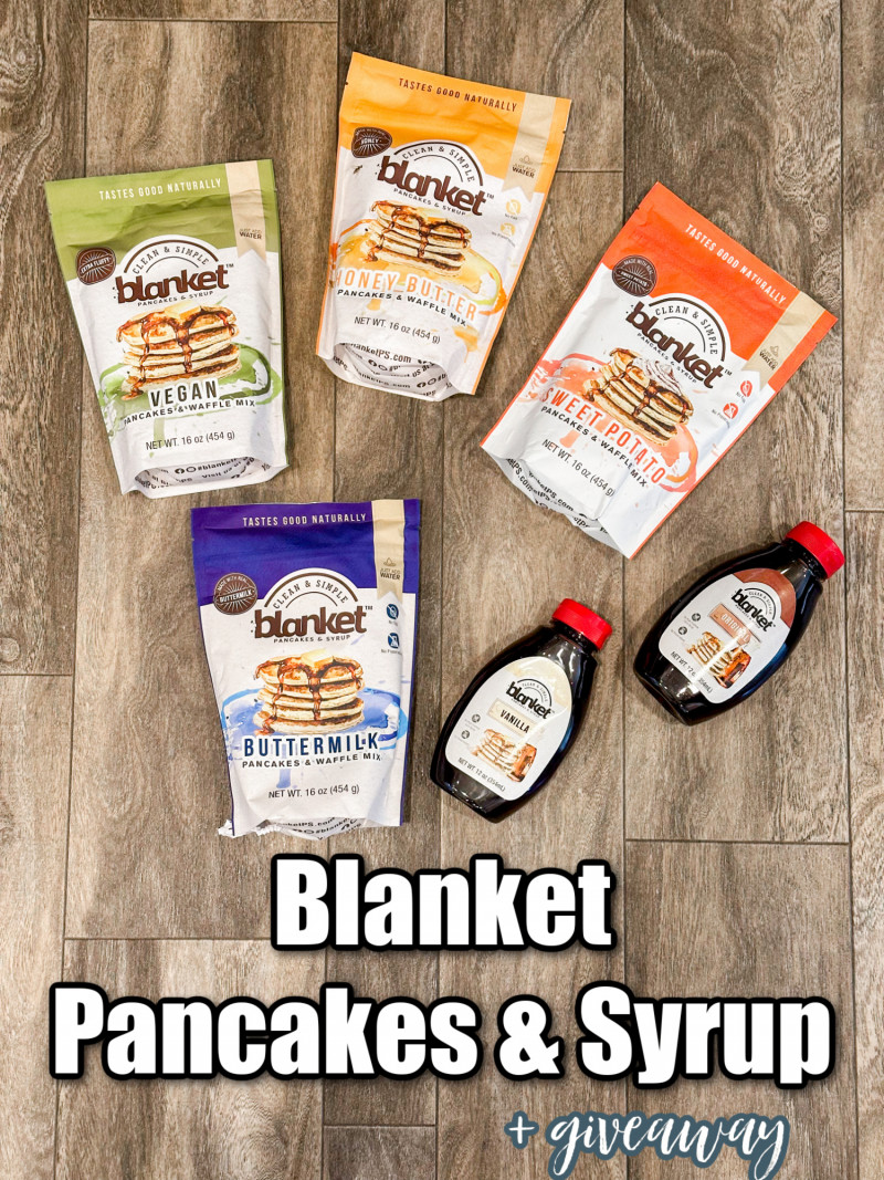 Celebrate National Pancake Month With Blanket Pancakes & Syrup (+ Giveaway!)