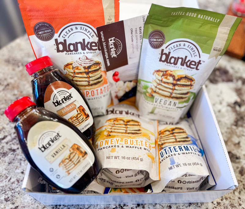 Celebrate National Pancake Month With Blanket Pancakes & Syrup (+ Giveaway!)