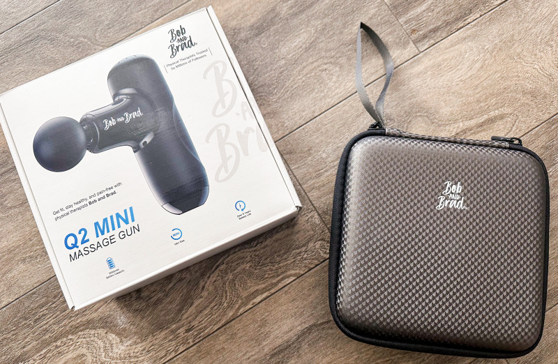 BOB AND BRAD Q2 Mini Massage Gun Review + Discount Code