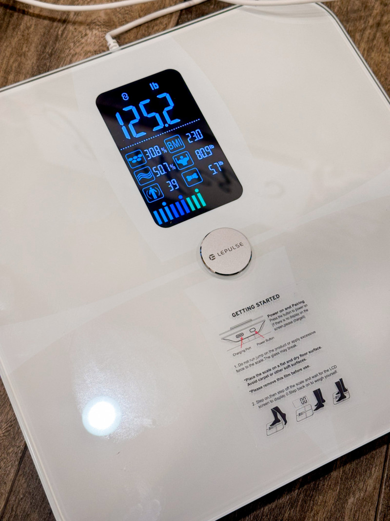 Lepulse Smart Body Fat Scales Review.