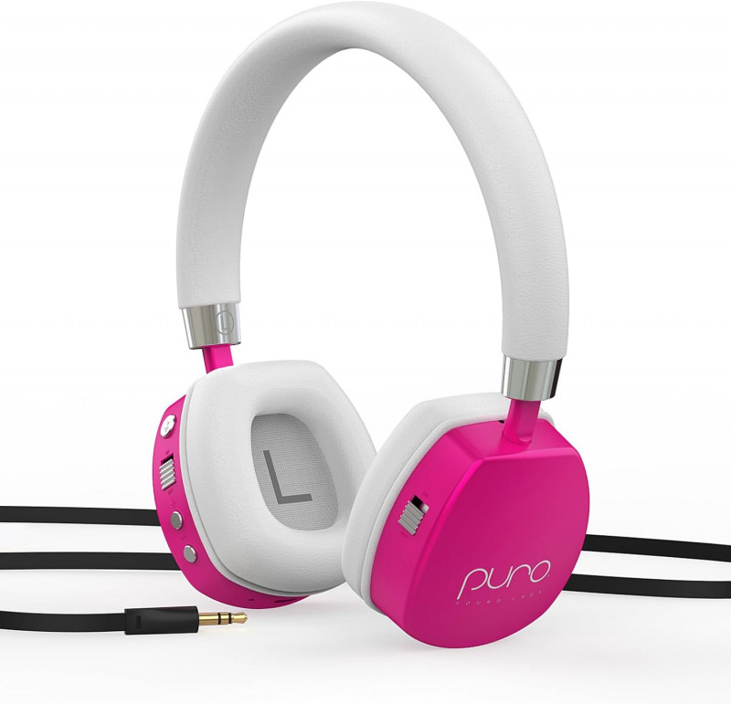 Puro Sound Labs PuroQuiet Plus Volume Limited On-Ear Active Noise Cancelling Bluetooth Headphones