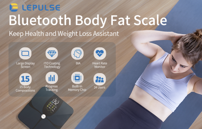 Lepulse Smart Body Fat Scales Review.