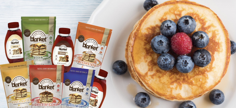 Celebrate National Pancake Month With Blanket Pancakes & Syrup (+ Giveaway!)