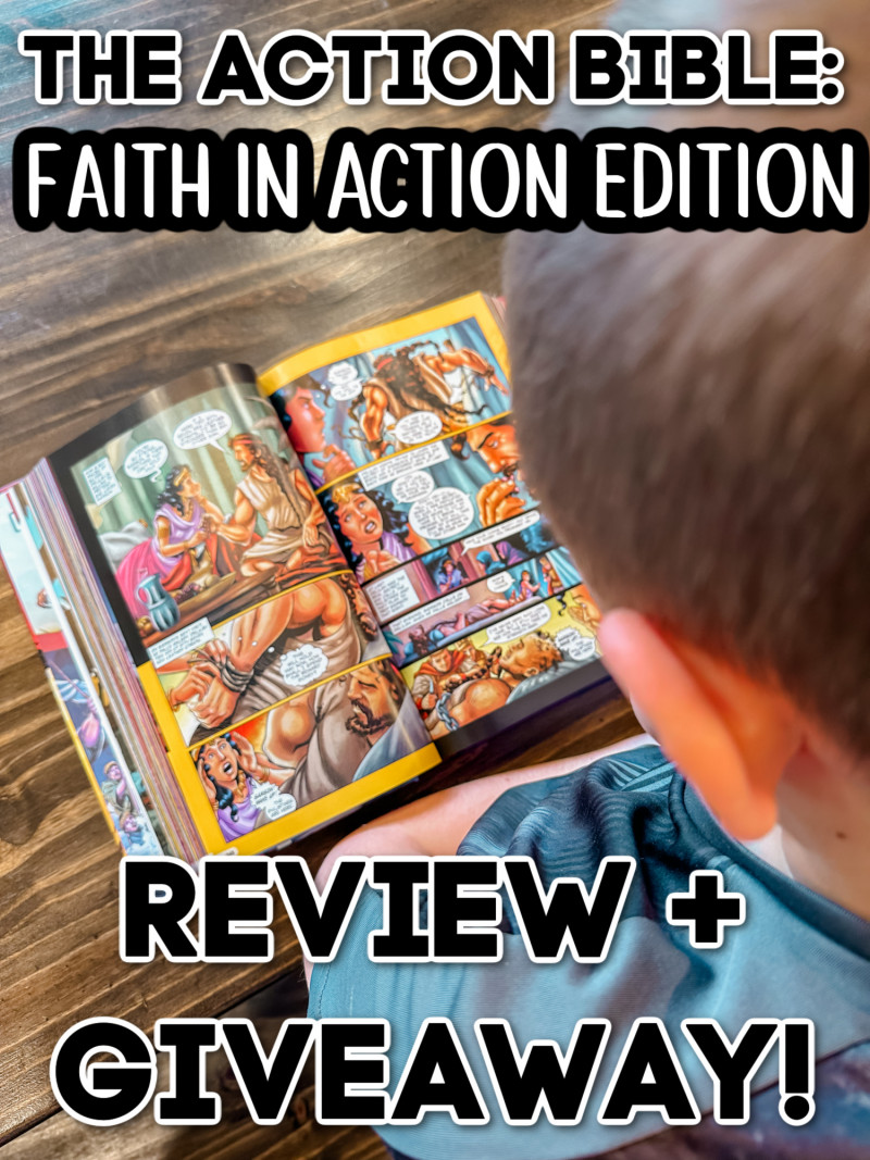 The Action Bible: Faith in Action Edition Review + Giveaway