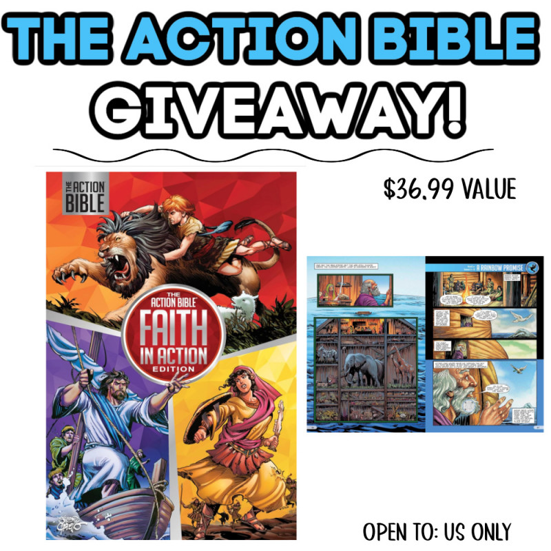 The Action Bible: Faith in Action Edition Review + Giveaway