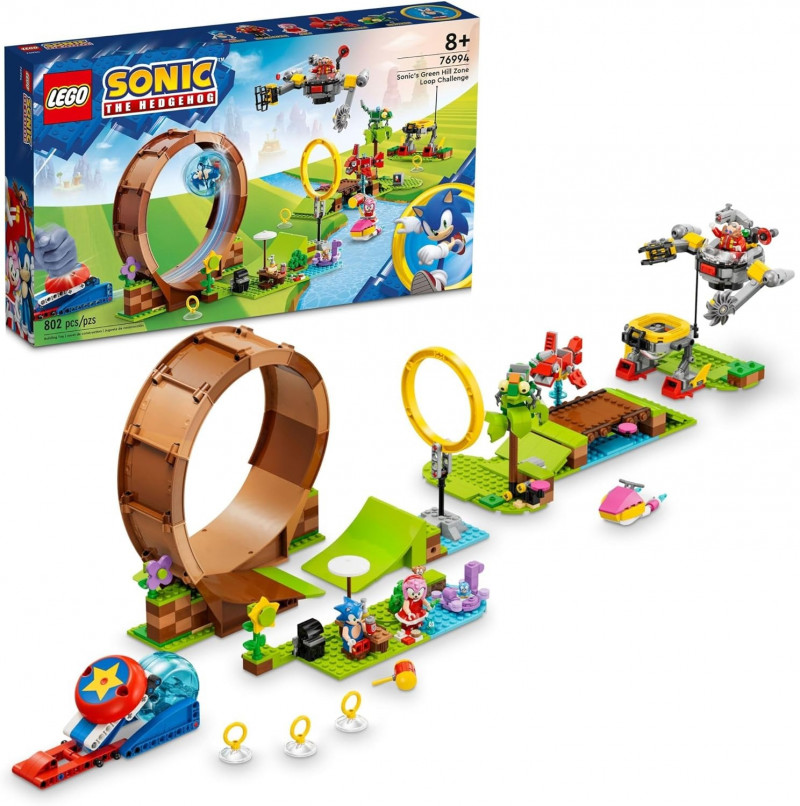 Lego sonic loop set