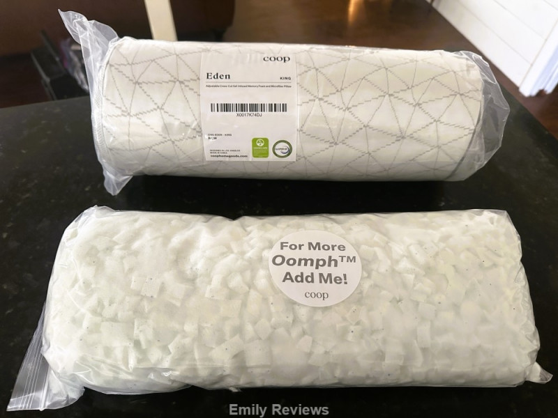 Coop Sleep Goods, Memory Foam Pillows, Adjustable Pillows, Bed Pillows, Cooling Pillows