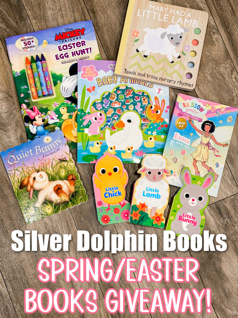 Fun Springtime & Easter Books From Silver Dolphin Books (+ Giveaway!)