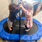 Ancheer Foldable Trampoline With Rebound Bar Review