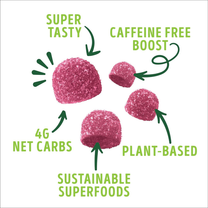 Kuli Kuli Super Gummies - Skin Supplements with Baobab, Elderberry, and Biotin - Helps Support Skin Health - 60 Non-GMO, Gluten-Free Gummies