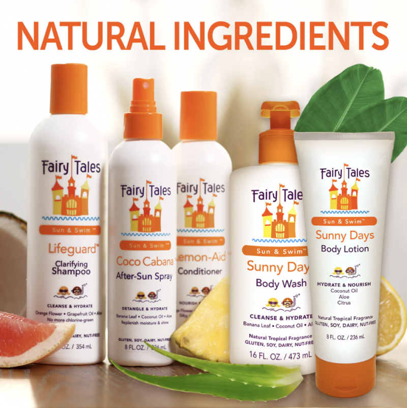 Fairy Tales Hair Care - Sun & Swim™ Kids Vacation Kit