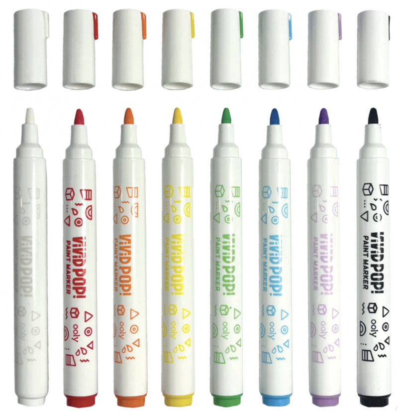 Vivid Pop! Water Based Paint Markers by Ooly