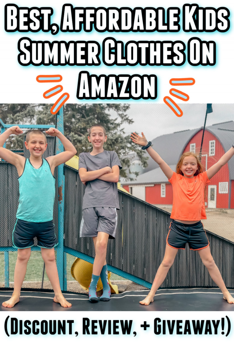 Best, Affordable Kids Summer Clothes On Amazon (Discount, Review, + Giveaway!)