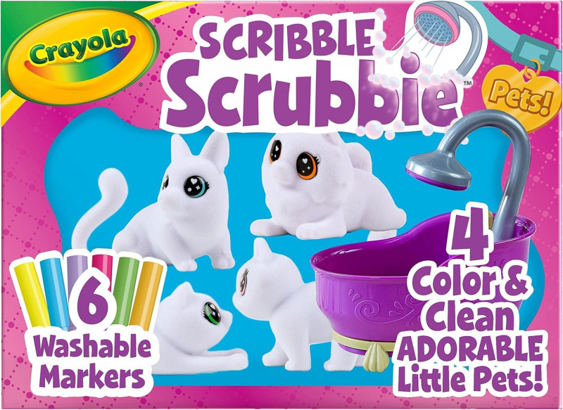 Crayola Scribble Scrubbie Pets Tub Set.